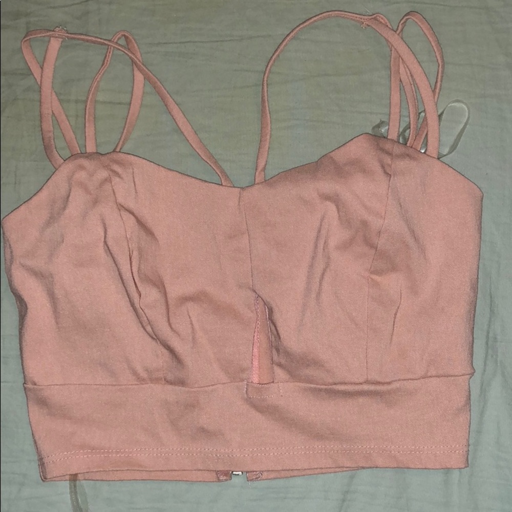 Light Pink crop top
